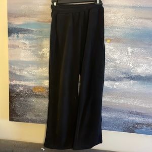 New with tags! Black wide leg sweatpants